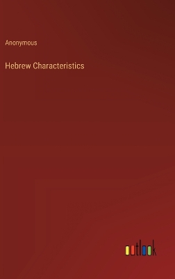 Book cover for Hebrew Characteristics