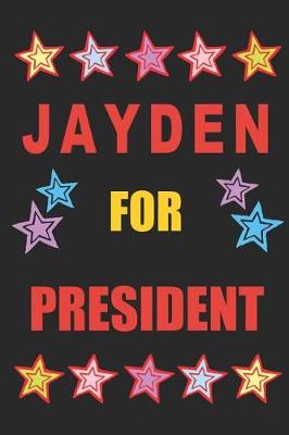 Book cover for Jayden for President