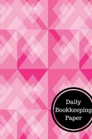 Cover of Daily Bookkeeping Paper