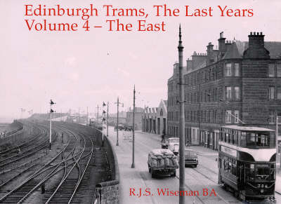 Book cover for Edinburgh Trams, the Last Years