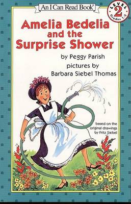 Book cover for Amelia Bedelia and the Suprise Shower