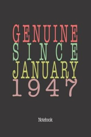 Cover of Genuine Since January 1947