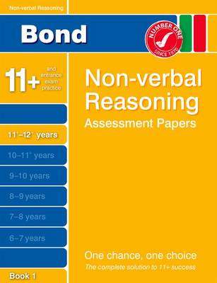 Book cover for Bond Non-Verbal Reasoning Assessment Papers 11+-12+ Years Book 1