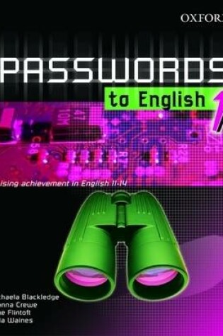 Cover of Passwords to English Year 7 E-Resource Pack 1