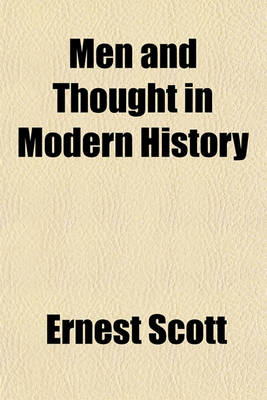 Book cover for Men and Thought in Modern History