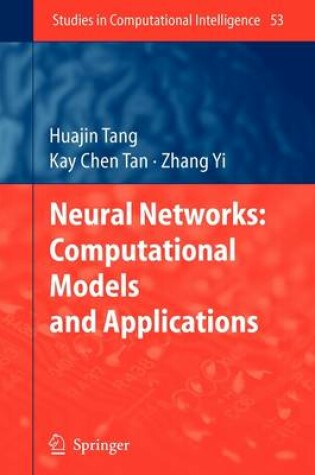 Cover of Neural Networks: Computational Models and Applications