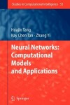 Book cover for Neural Networks: Computational Models and Applications