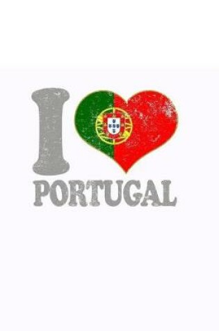 Cover of I Love Portugal Notebook