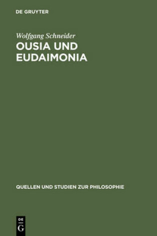 Cover of Ousia und Eudaimonia