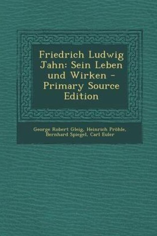 Cover of Friedrich Ludwig Jahn
