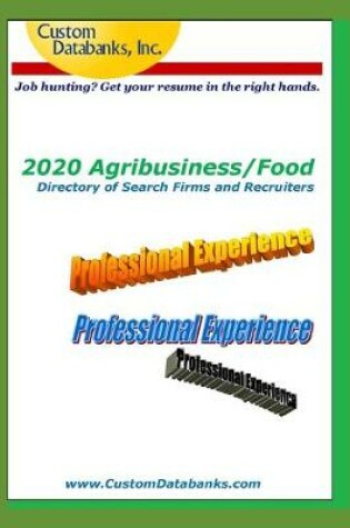 Cover of 2020 Agribusiness/Food Directory of Search Firms and Recruiters