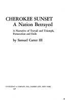 Book cover for Cherokee Sunset