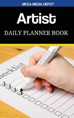 Book cover for Artist Daily Planner Book