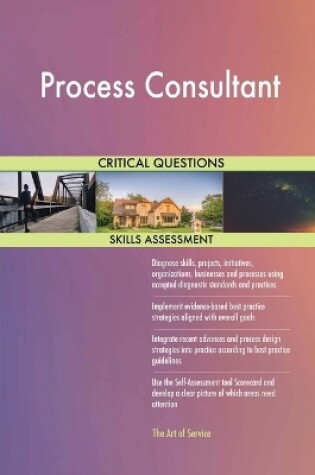 Cover of Process Consultant Critical Questions Skills Assessment