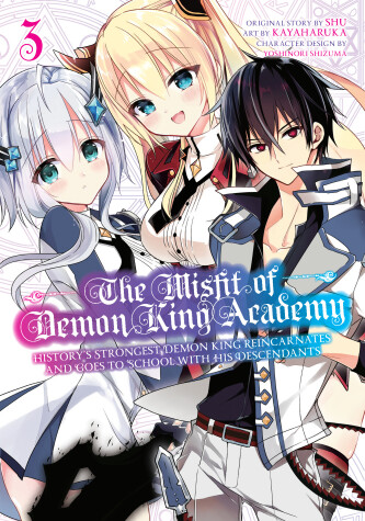 Cover of The Misfit of Demon King Academy 3