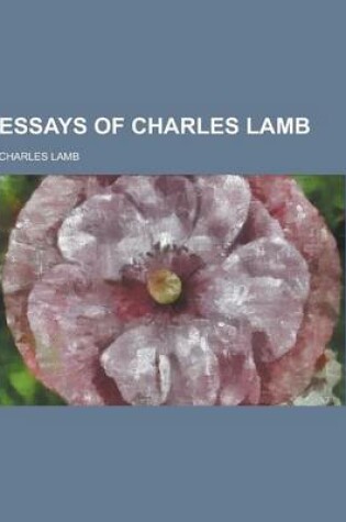Cover of Essays of Charles Lamb