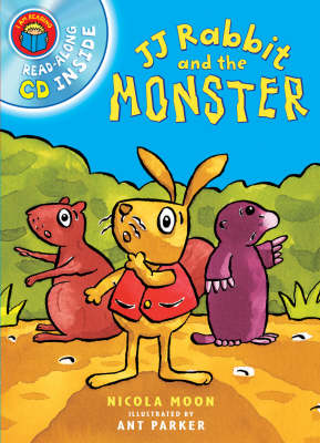 Book cover for I Am Reading with CD: JJ Rabbit and the Monster