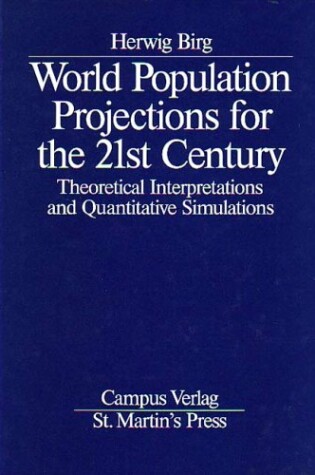 Cover of World Population Projections for the 21st Century