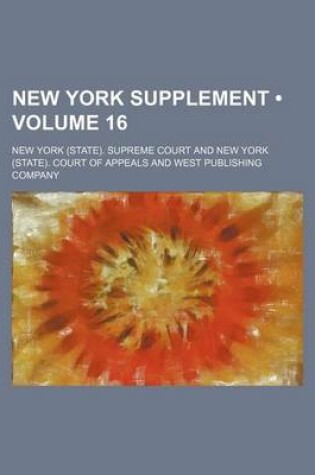 Cover of New York Supplement (Volume 16)