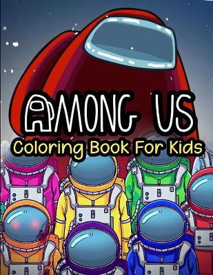 Book cover for Among Us Coloring Book