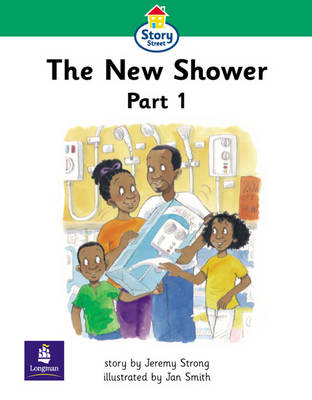Book cover for Step 3 The New Shower Part 1 Story Street KS1