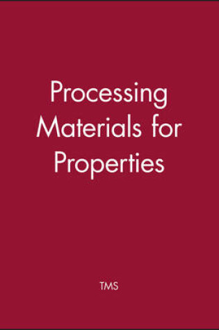 Cover of Processing Materials for Properties