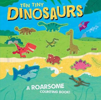 Book cover for Ten Tiny Dinosaurs