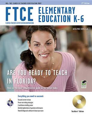 Book cover for Ftce Elementary Education K-6 W/ CD-ROM