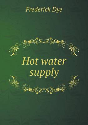 Book cover for Hot Water Supply