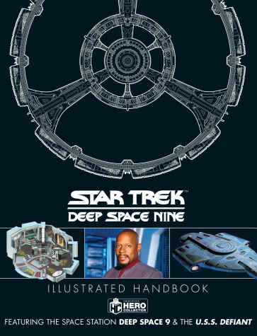 Book cover for Star Trek: Deep Space 9 and The U.S.S Defiant Illustrated Handbook