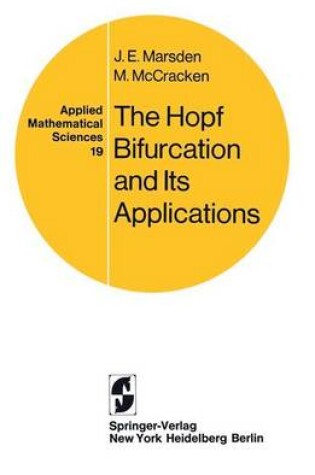 Cover of The Hopf Bifurcation and Its Applications