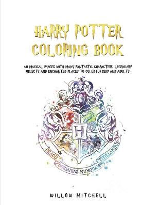 Book cover for Harry Potter Coloring Book