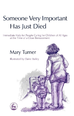 Book cover for Someone Very Important Has Just Died