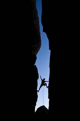 Book cover for Rock Climbing Between a Rock and a Hard Place