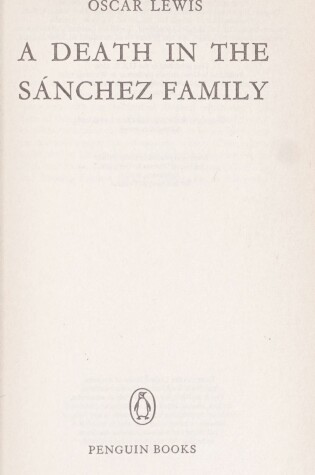 Cover of A Death in the Sanchez Family