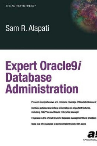 Cover of Expert Oracle9i Database Administration