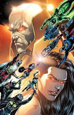 Book cover for Justice League The Darkseid War Saga Omnibus