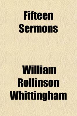 Book cover for Fifteen Sermons