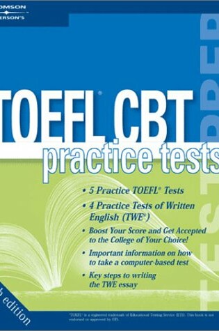 Cover of TOEFL CBT Practice Tests