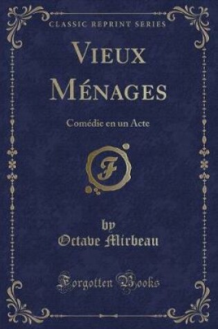 Cover of Vieux Ménages