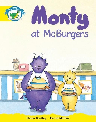 Book cover for Literacy Edition Storyworlds Stage 2, Fantasy World, Monty at McBurgers
