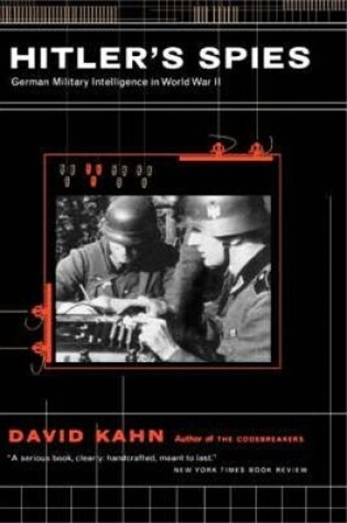Cover of Hitler's Spies
