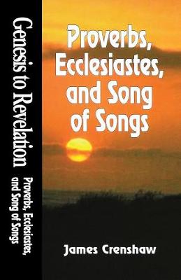 Cover of Proverbs, Ecclesiastes and Song of Solomon