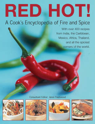 Book cover for Red Hot! a Cook's Encyclopedia of Fire and Spice