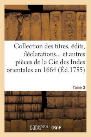 Cover of Recueil Tome 3