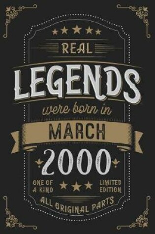 Cover of Real Legendes were born in March 2000