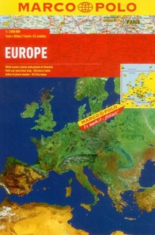 Cover of Europe Marco Polo Atlas