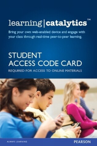 Cover of Learning Catalytics -- Valuepack Access Card