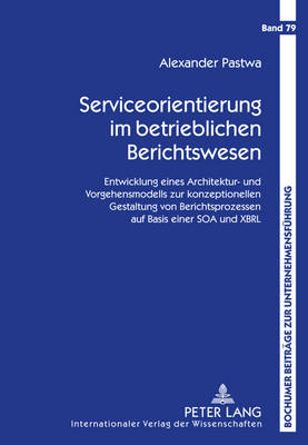 Book cover for Serviceorientierung Im Betrieblichen Berichtswesen