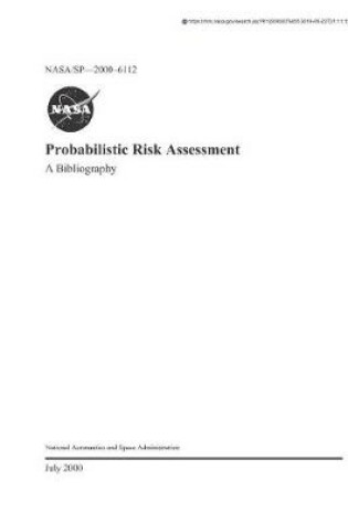 Cover of Probabilistic Risk Assessment